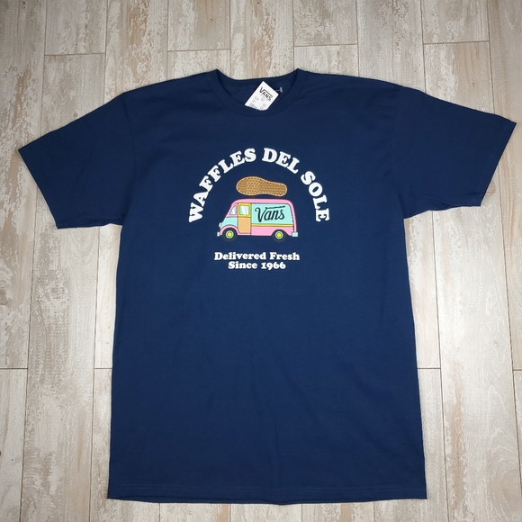 Vans Waffles del Sole Tee Navy - Picture 5 of 5